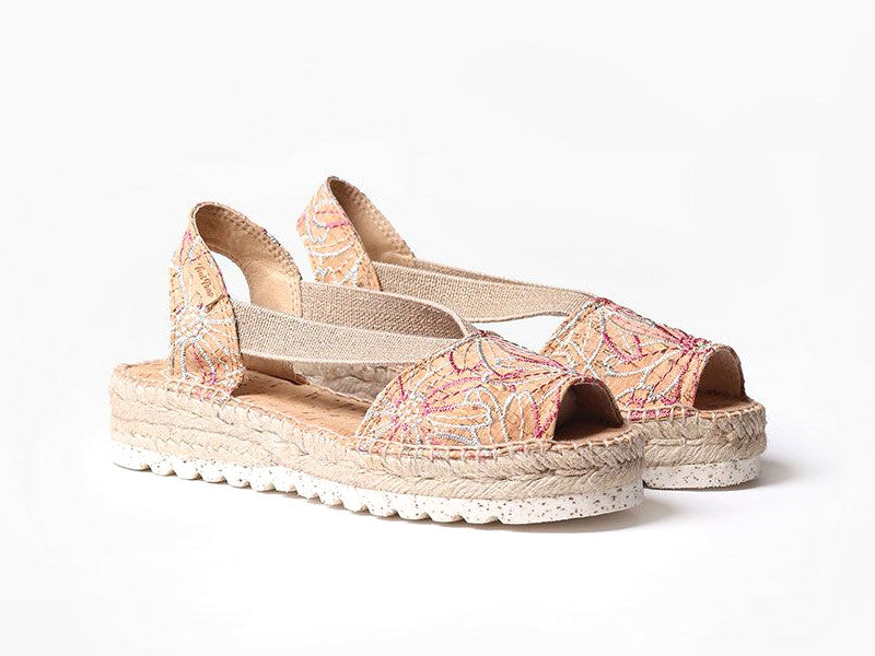 Espadrilles colorées Estel