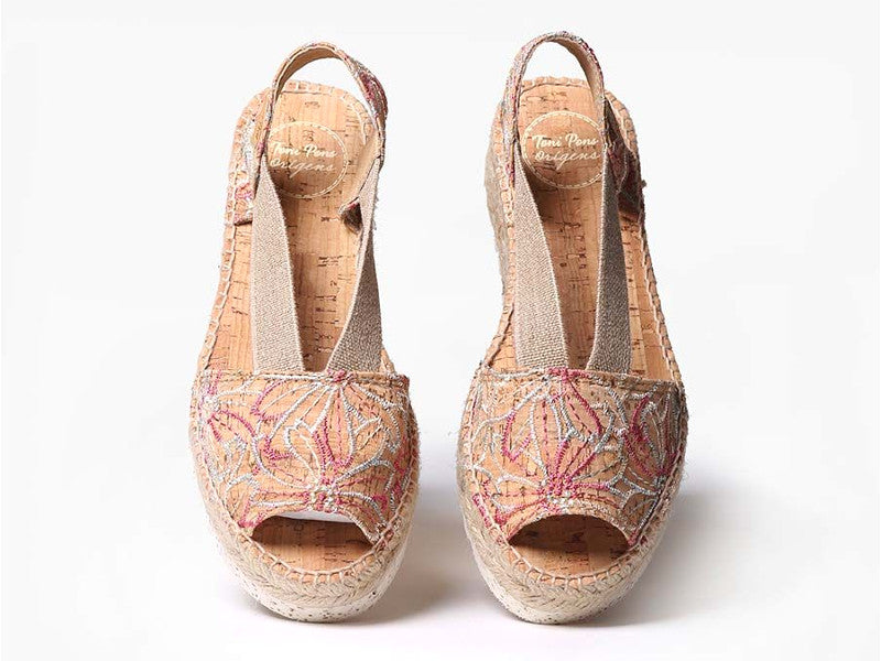 Espadrilles colorées Estel