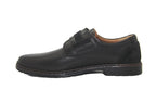 Chaussures en cuir noir et fermeture pratique Alastair