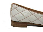 Ballerines en cuir beige Kate