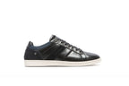 Sneakers en cuir noir Ixial