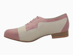 Derbies bicolore en cuir Glam