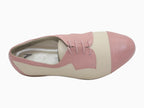 Derbies bicolore en cuir Glam