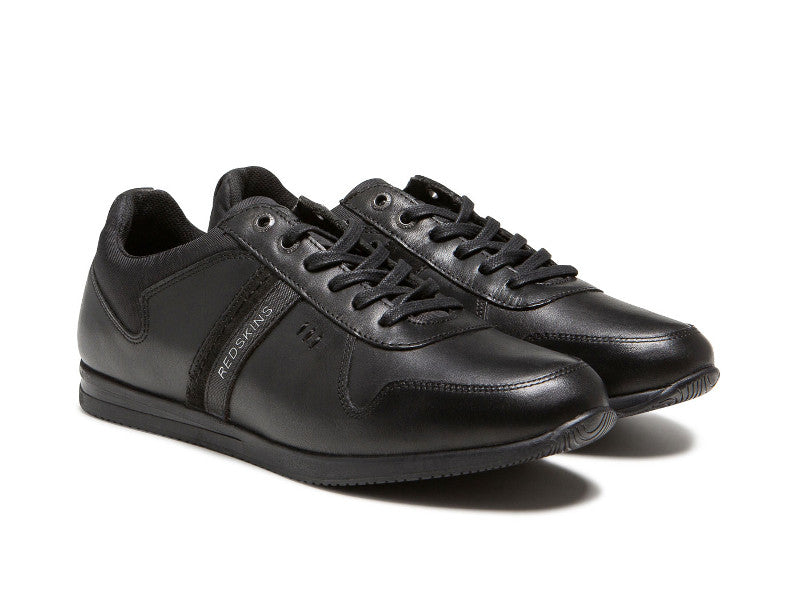 Sneakers Living en cuir noir