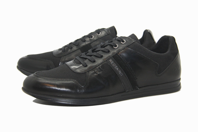 Sneakers Living en cuir noir