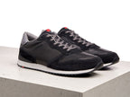 Sneakers ville Edmond en cuir noir 