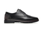 Chaussures classiques à lacet en cuir noir Alastair
