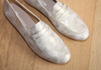 Mocassins en cuir doré Enjoy