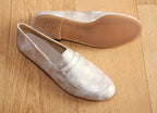 Mocassins en cuir doré Enjoy