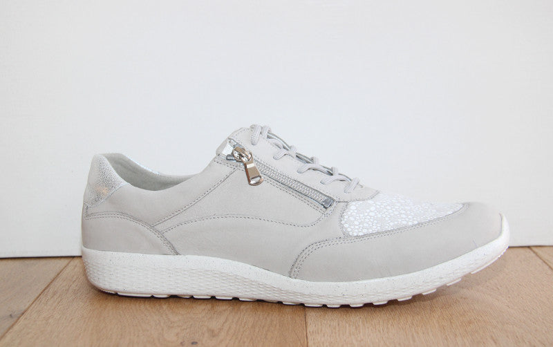 Tennis derby en cuir et textile extensible Magic