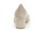 Escarpins beige en cuir velours Lola