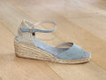 Espadrilles Llivia Toni Pons en cuir suède gris
