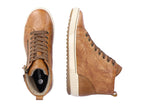 Baskets montantes Remonte en cuir marron