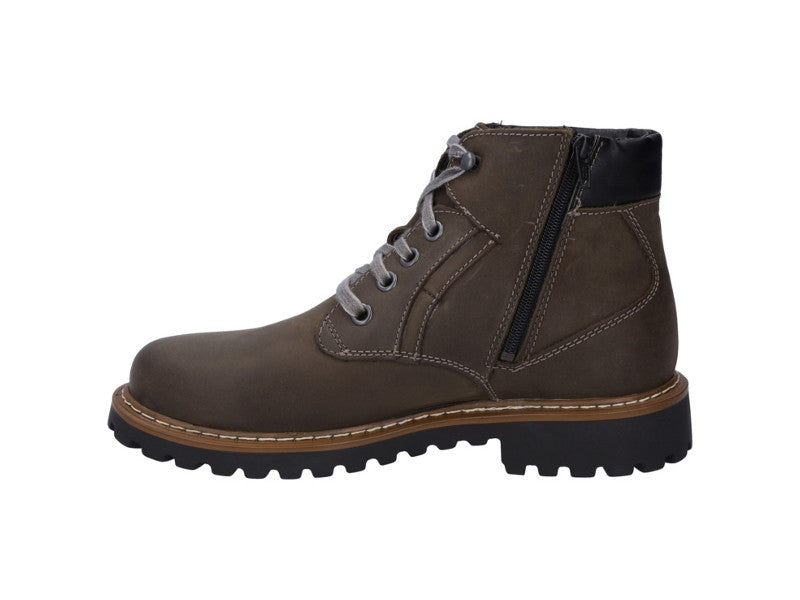 Boots Waterproof en cuir marron Chance
