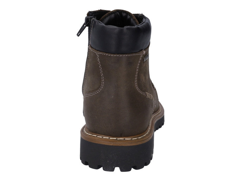 Boots Waterproof en cuir marron Chance