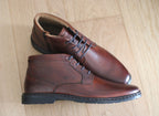 Chaussures montantes en cuir marron Alastair