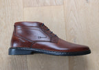 Chaussures montantes en cuir marron Alastair