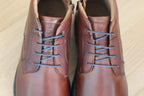 Chaussures montantes en cuir marron Alastair