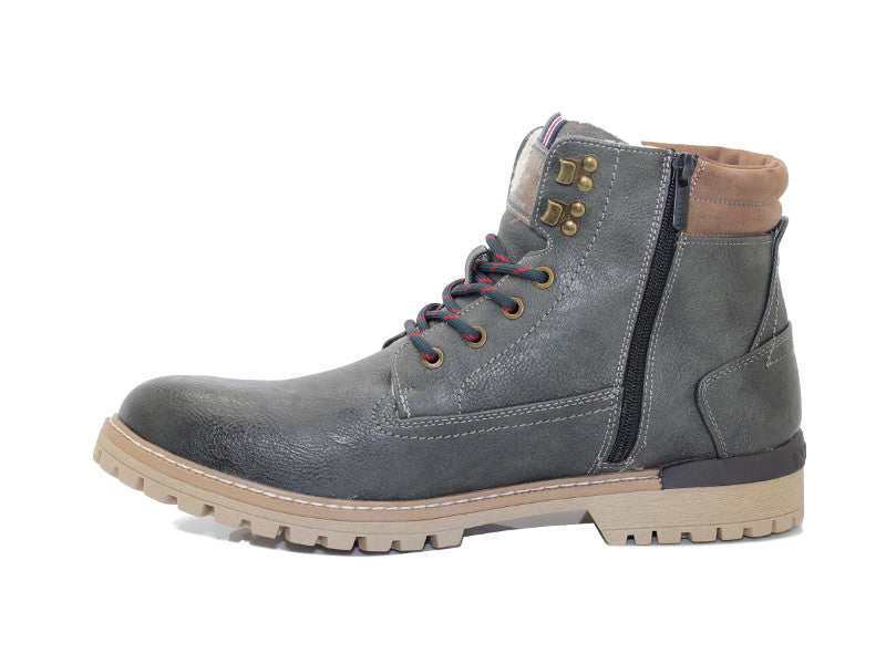 Boots à lacets Mustang gris anthracite