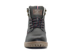 Boots à lacets Mustang gris anthracite