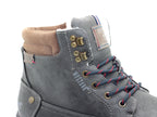 Boots à lacets Mustang gris anthracite