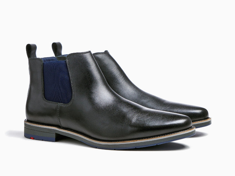 Chelsea boots en cuir noir Lloyd