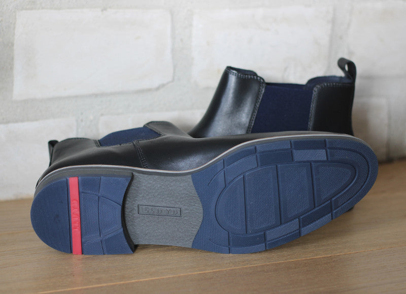 Chelsea boots en cuir noir Lloyd