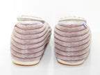 Charentaises en velours Poupette