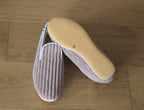 Charentaises en velours Poupette