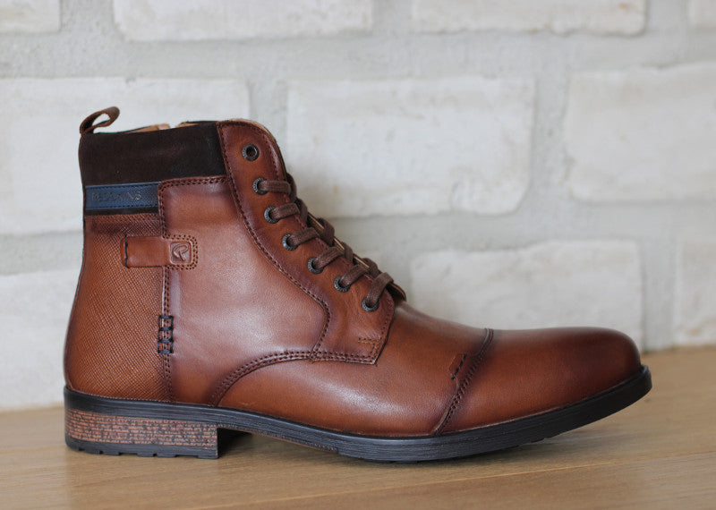 Boots Spicy en cuir marron de Redskins