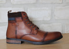 Boots Spicy en cuir marron de Redskins