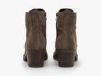Bottines à talon carré Gabor en cuir velours Mohair