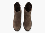 Bottines à talon carré Gabor en cuir velours Mohair