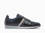 Sneakers Redskins en cuir bleu marine Living
