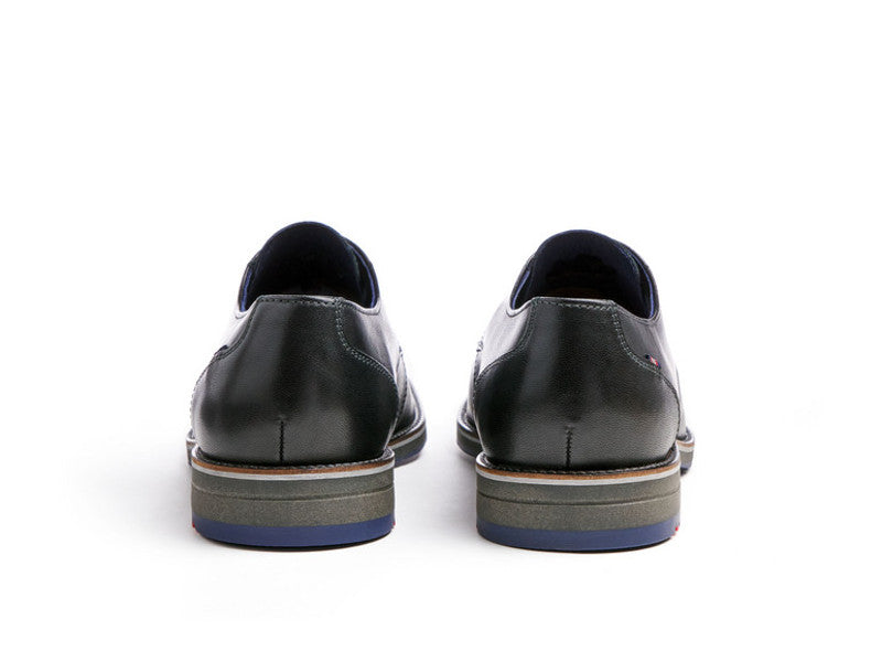 Chaussures à lacets Langston en cuir noir de Lloyd