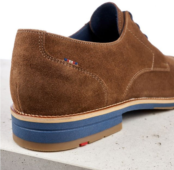 Chaussures à lacets Langston en cuir brun de Lloyd