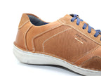 Chaussures basses en cuir marron Anvers