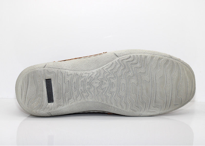 Chaussures basses en cuir marron Anvers