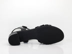 Sandales habillées Gabor en cuir et vernis noir Chabada