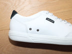 Baskets basses en cuir blanc Pegada
