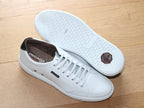 Baskets basses en cuir blanc Pegada