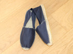 Espadrilles en coton bleu marine