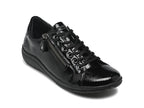 Sneakers vernis noir Remonte
