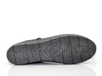 Tennis Remonte en stretch et cuir noir Swann
