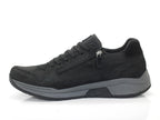 Chaussures de marche en cuir noir Mitchell