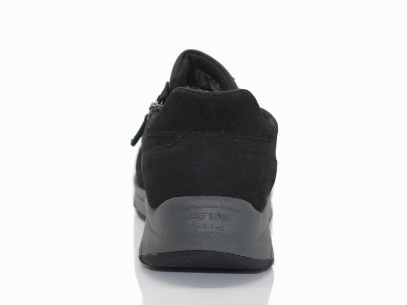 Chaussures de marche en cuir noir Mitchell