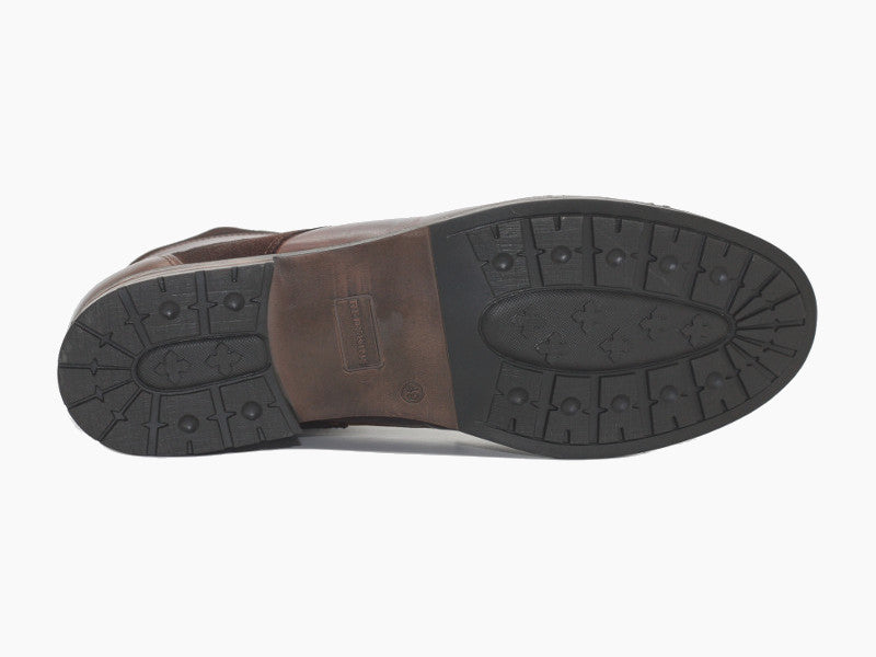 Boots Redskins en cuir marron foncé Yani