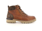 Chaussures montantes Boots cognac Mustang 