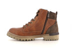 Chaussures montantes Boots cognac Mustang 