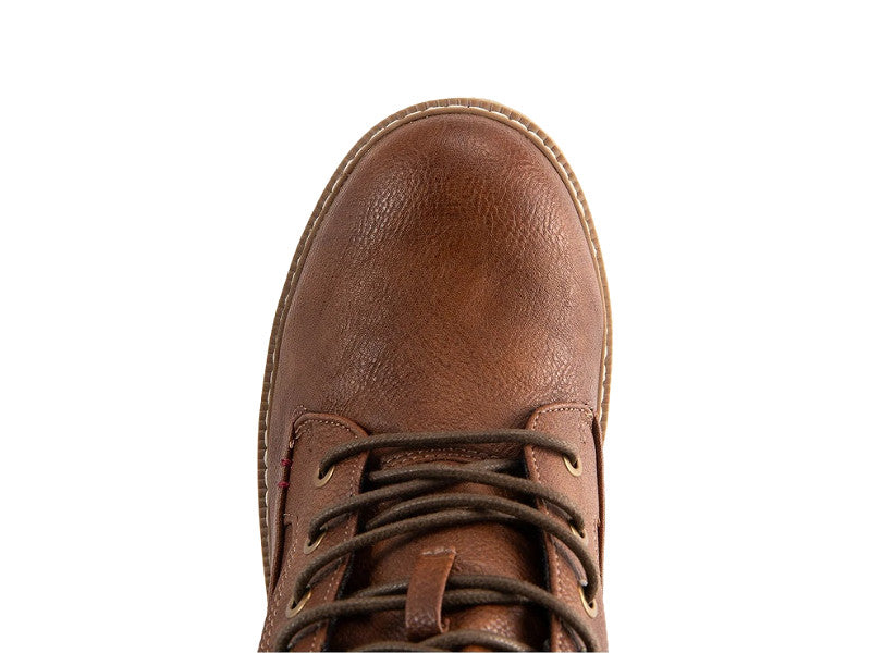 Chaussures montantes Boots cognac Mustang 